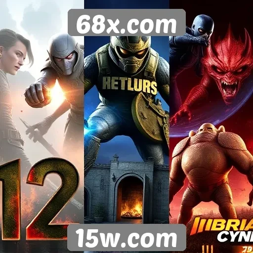 Comparativo entre jogos populares no 68x.com
