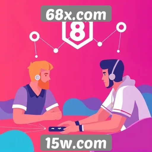 Recursos de socialização no 68x.com